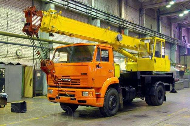 Аренда автокрана 14 тонн, стрела 14 метров на базе камаз. Екатеринбург и область